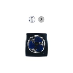 Kutu Tipi Vantilatör 38W 3 Kollu Pervane ile Sessiz ve Güçlü Hava Akışı